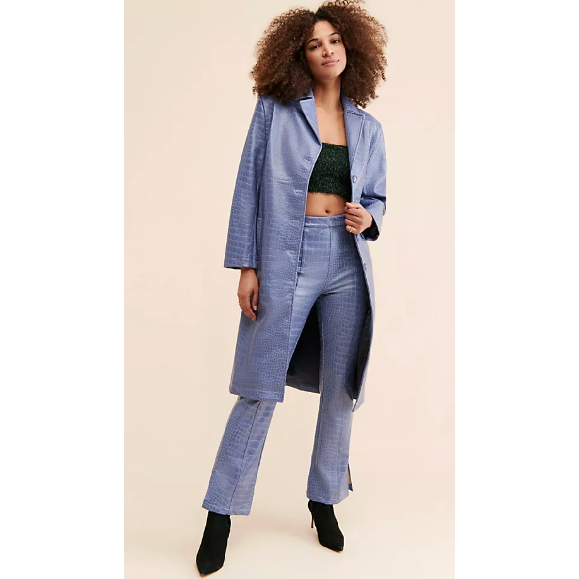 Hosbjerg Irah Croc Pants Purple — image 8 of 8